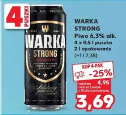 Kaufland Warka Strong oferta