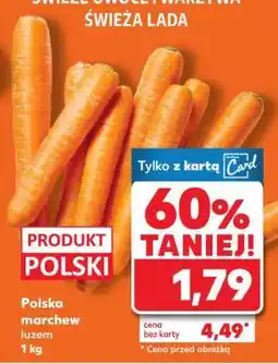 Kaufland Polska marchew, luzem 1 kg oferta