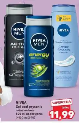 Kaufland NIVEA Żel pod prysznic oferta