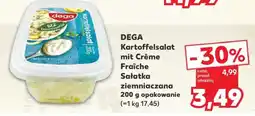 Kaufland DEGA Kartofelsalat mit Crème Fraîche Sałatka ziemniaczana oferta