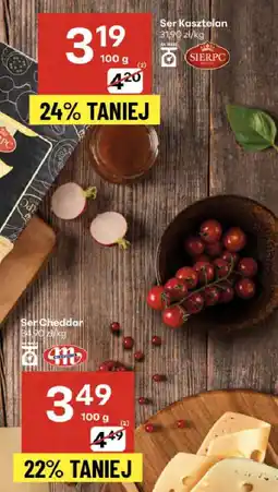 Delikatesy Centrum Ser Cheddar Mlekovita oferta