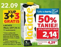 Kaufland ŁACIATE Mleko UHT 2 % tl oferta