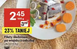 Delikatesy Centrum Filety śledziowe po wiejsku z cebulką Delikatesy Centrum oferta