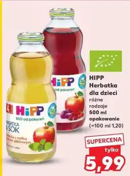 Kaufland HIPP Herbatka dla dzieci oferta