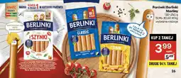 Delikatesy Centrum Parówki Berlinki Morliny oferta