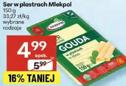 Delikatesy Centrum Ser Gouda w plastrach Mlekpol oferta
