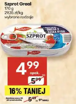 Delikatesy Centrum Szprot Graal oferta