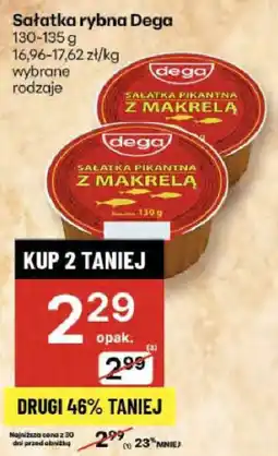 Delikatesy Centrum Sałatka rybna z makrelą Dega oferta
