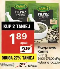 Delikatesy Centrum Pieprz czarny Kamis oferta