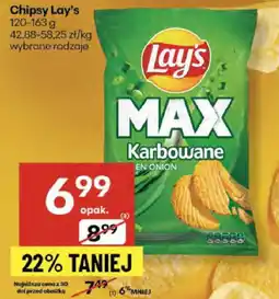 Delikatesy Centrum Chipsy Lay's Max Karbowane oferta