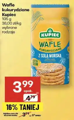 Delikatesy Centrum Wafle kukurydziane Kupiec oferta