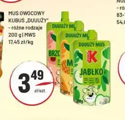 Sedal Mus owocowy Kubuś Duuuży oferta