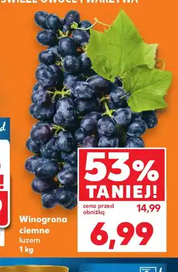 Kaufland Winogrona ciemne oferta