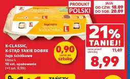 Kaufland Jaja ściółkowe K-Classic oferta
