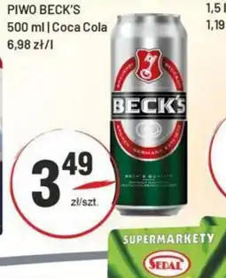Sedal Piwo Beck's oferta