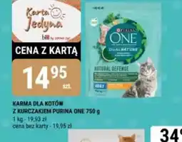 bi1 Karma dla kotów z kurczakiem Purina One oferta