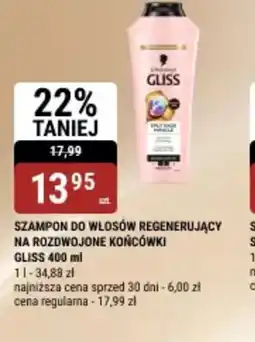 bi1 Szampon do włosów regenerujący na rozdwojone końcówki Gliss oferta