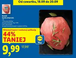 Lidl Szynka wieprzowa Rzeźnik Codzienna Dostawa oferta