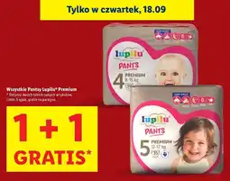 Lidl Pieluchomajtki 5 Lupilu Pants Premium oferta