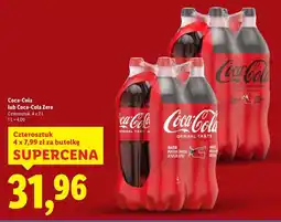 Lidl Napój Coca-Cola Zero oferta