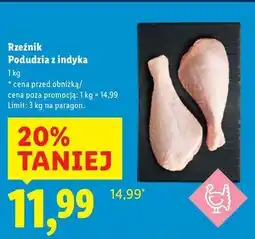 Lidl Podudzie z indyka Rzeźnik Codzienna Dostawa oferta