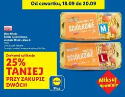 Lidl Jaja ściółkowe kl. l Złota Nioska oferta