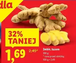 Lidl Imbir oferta