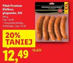 Lidl Kiełbasa głogowska Pikok oferta