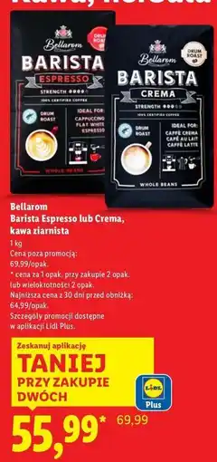 Lidl Kawa Bellarom Barista Espresso oferta
