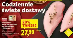 Lidl Filet z piersi kurczaka Kurczak Z Zielonych Ferm oferta