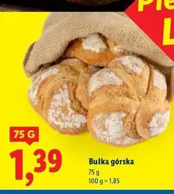 Lidl Bułka górska oferta