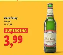 Lidl Piwo Zlaty Cesky Svetly Lezak oferta