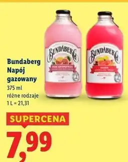 Lidl Napój Bundaberg Guava oferta
