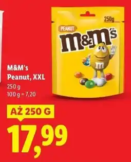 Lidl Draże orzechowe M&M's oferta