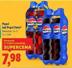 Lidl Napój Pepsi Twist oferta