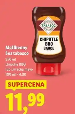 Lidl Sos sriracha Mcilhenny Co oferta