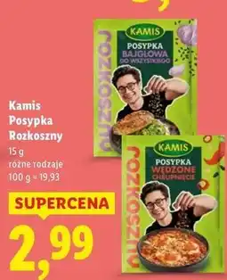 Lidl Posypka bajglowa do wszystkiego Kamis oferta