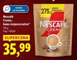 Lidl Kawa Nescafe Crema oferta