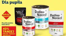 Lidl Karma dla psa bogata w jagnięcinę Dolina Noteci oferta