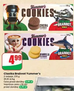 Dino Ciastka brainrot waniliowe Yummer's oferta