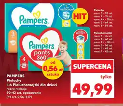 Kaufland Pieluchy Pampers oferta