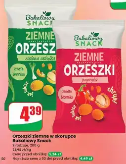 Dino Orzeszki ziemne paprykowe Bakaliowy Snack oferta