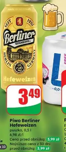Dino Piwo Berliner Geschichte Hefeweizen oferta