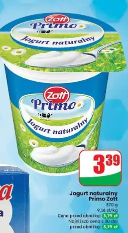 Dino Jogurt naturalny Zott Primo oferta