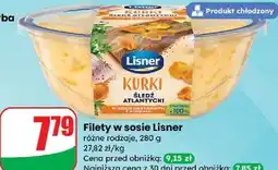 Dino Filety śledziowe w sosie śmietanowym z kurkami Lisner Smak Sezonu oferta