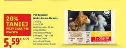 Lidl Karma dla kota kurczak + cielęcina Pet Republic oferta
