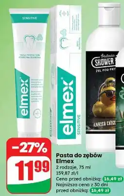 Dino Pasta do zębów z aminofluorkiem Elmex Sensitive oferta