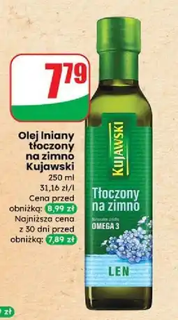 Dino Olej len Kujawski Tłoczony Na Zimno oferta