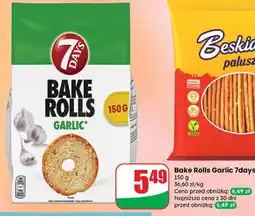 Dino Bake rolls czosnek 7 Days Rolls oferta