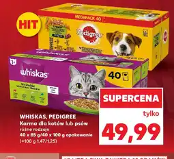 Kaufland Whiskas, Pedigree oferta
